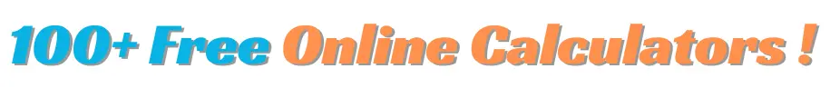 Free Online Calculators