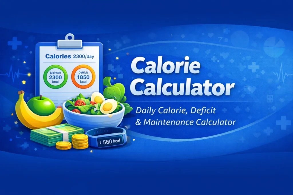 Calorie Calculator Daily Calorie, Deficit & Maintenance Calculator
