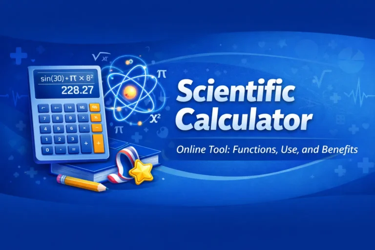 Scientific Calculator Online Tool: Functions, Use, and Benefits