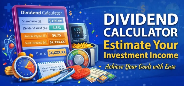 Dividend Calculator – Estimate Your Investment Income