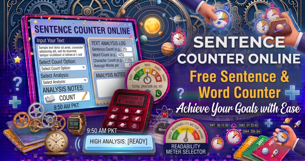 Sentence Counter Online Free Sentence & Word Counter