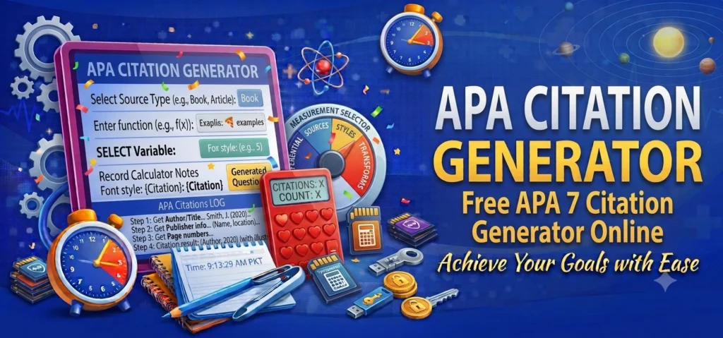 APA Citation Generator Free APA 7 Citation Generator Online