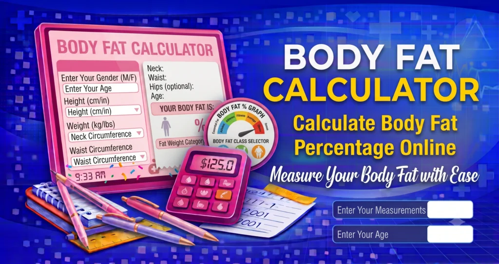 Body Fat Calculator Calculate Body Fat Percentage Online