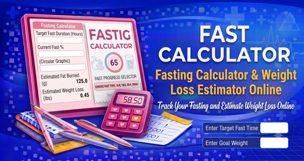 Fast Calculator Fasting Calculator & Weight Loss Estimator
