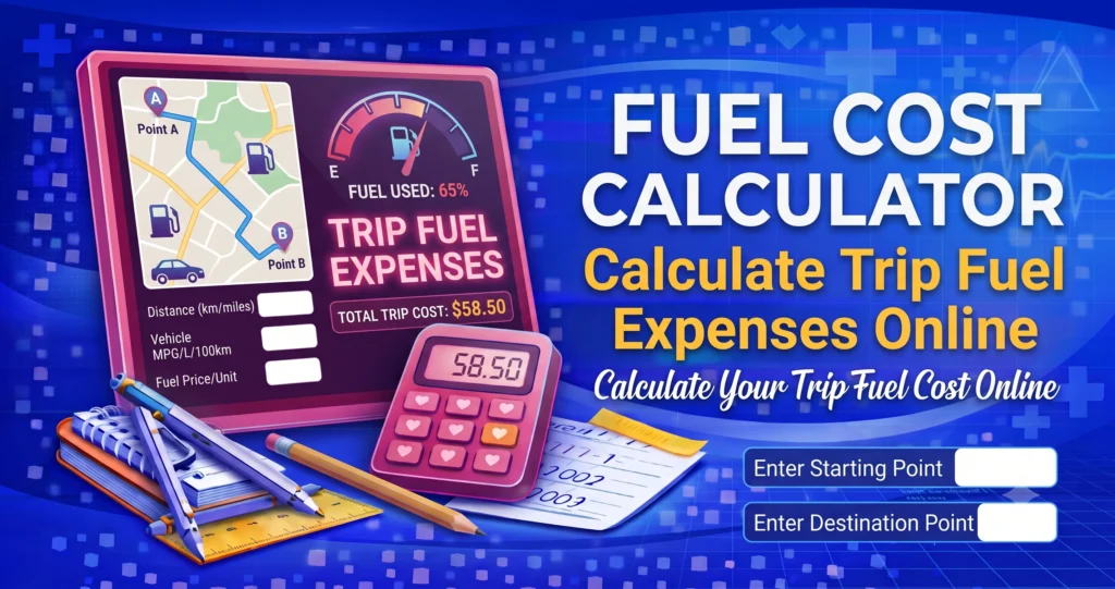 Fuel Cost Calculator Calculate Trip Fuel Expenses Online