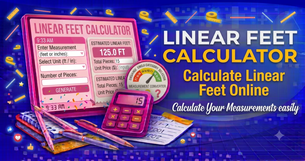 Linear Feet Calculator Calculate Linear Feet Online