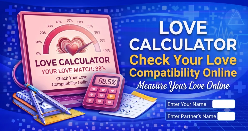Love Calculator Check Your Love Compatibility Online
