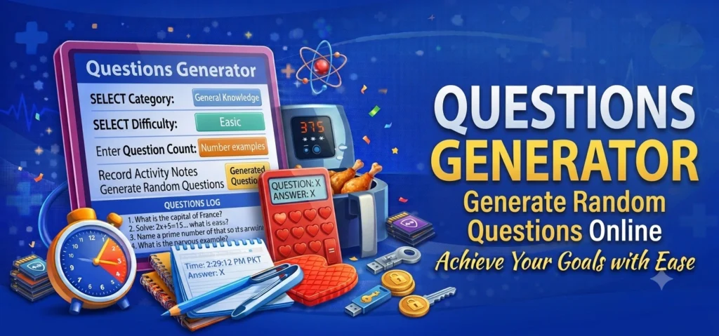 Questions Generator Generate Random Questions Online