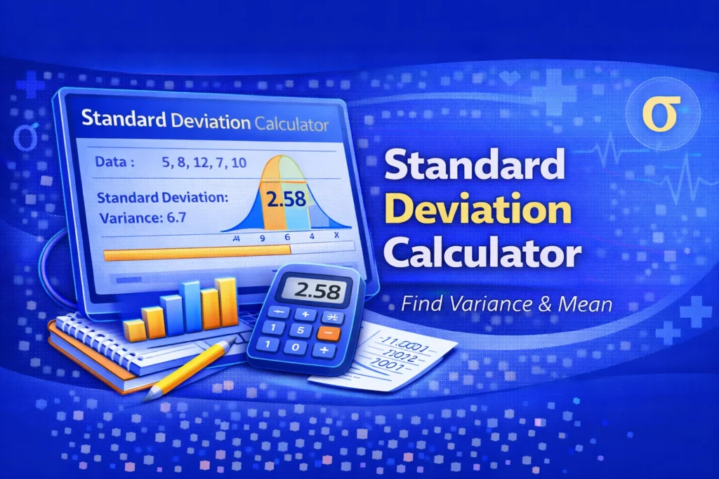 Standard Deviation Calculator Find Variance & Mean