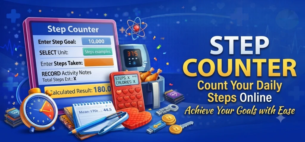 Step Counter Count Your Daily Steps Online