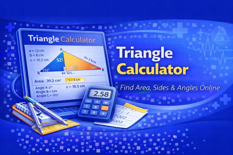 Triangle Calculator Find Area, Sides & Angles Online